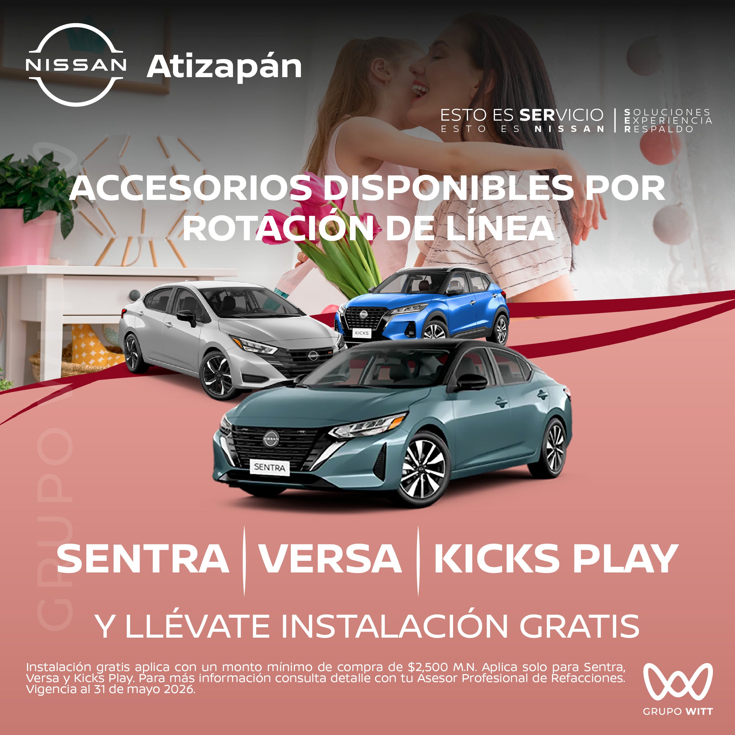 ACCESORIOS POR ROTACIÓN DE LÍNEA