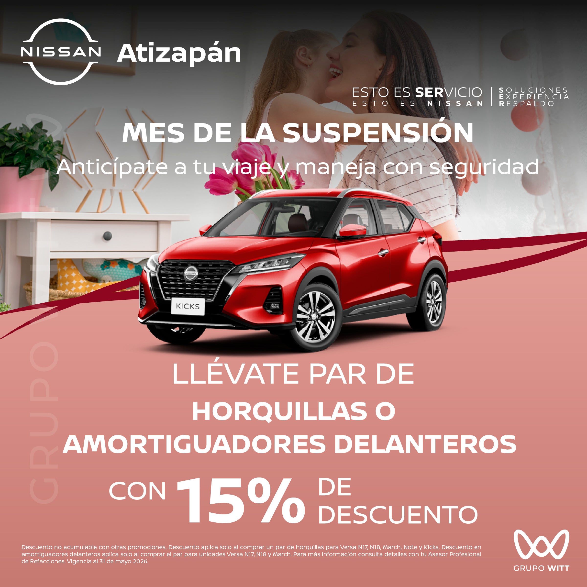 15% DE DESCUENTO
