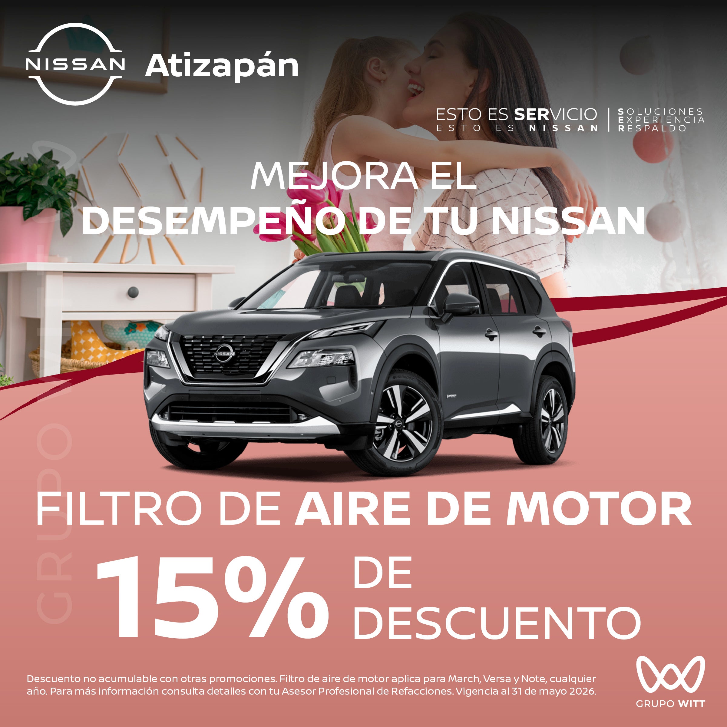 FILTRO DE AIRE DE MOTOR