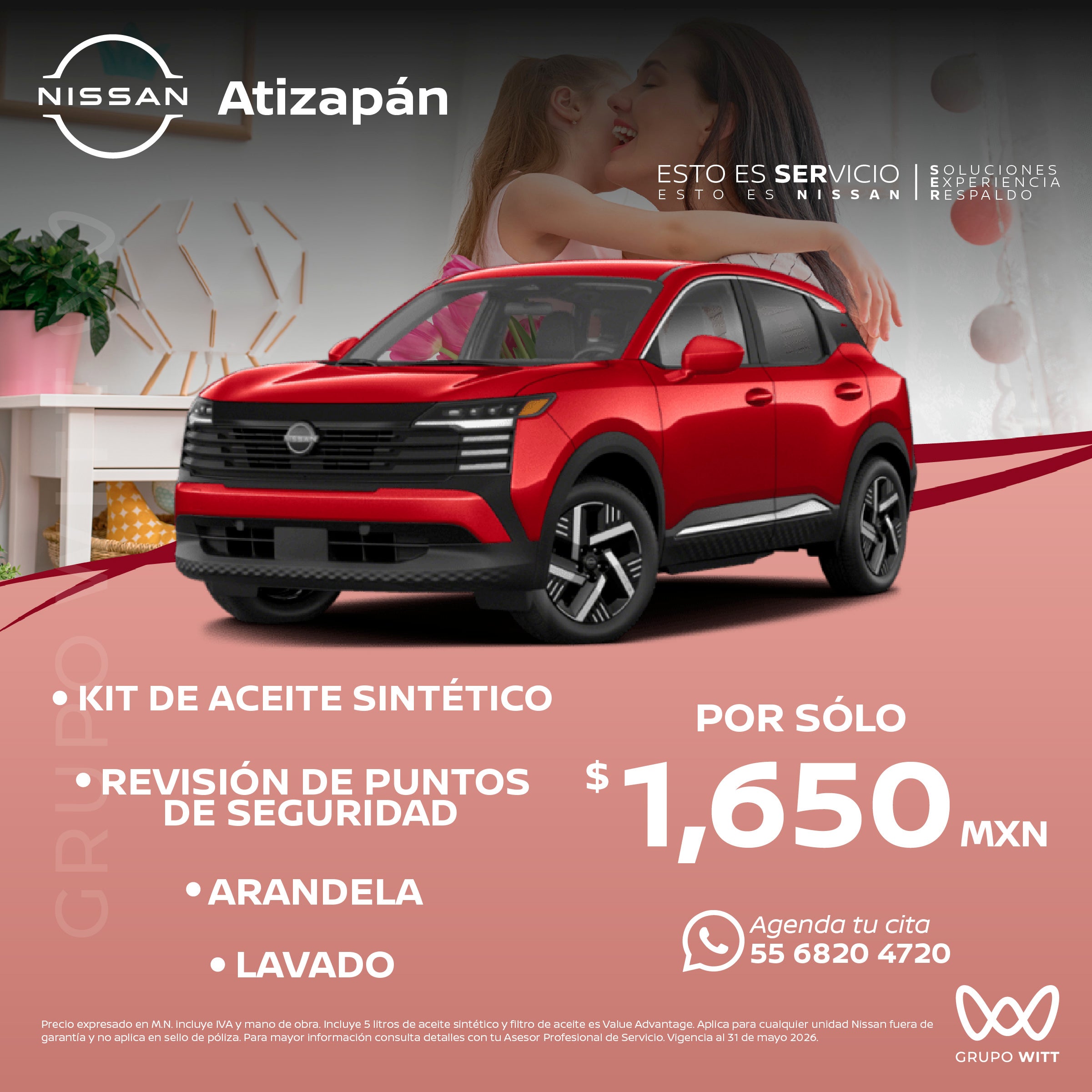 POR SÓLO $1,650 MXN