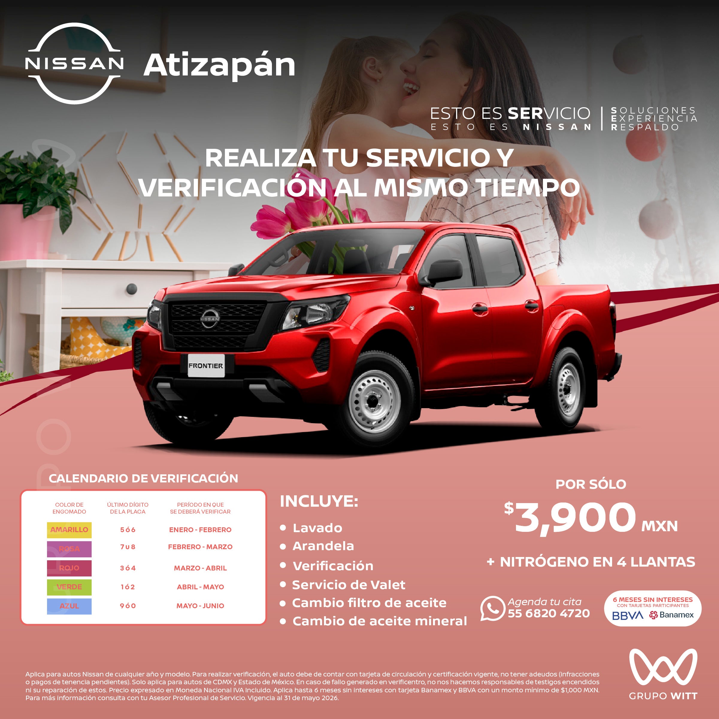 SERVICIO Y VERIFICACIÓN AL MISMO TIEMPO